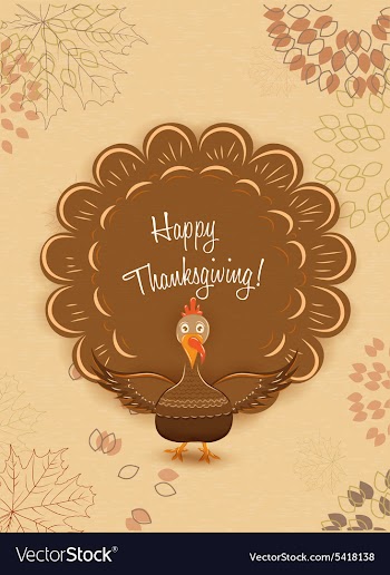 Thanksgiving vector image