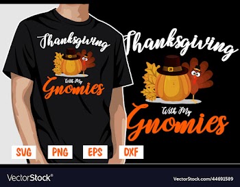 thanksgiving with my gnomies