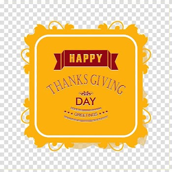 Thanksgiving Yellow Vecteur Greeting card, Yellow squash tag transparent background PNG clipart