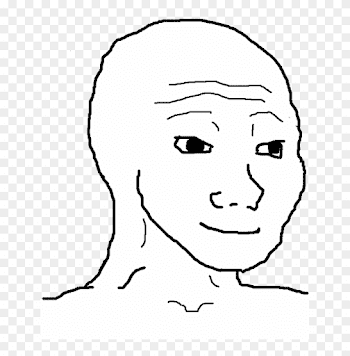 That Was Real ****** Wholesome - Wojak Png, Transparent Png ...