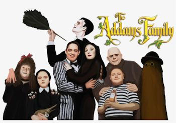 The Addams Family Image - Modern Addams Family Transparent PNG ...
