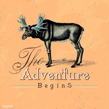 The adventure begins logo design vector | Free stock vector - 463477