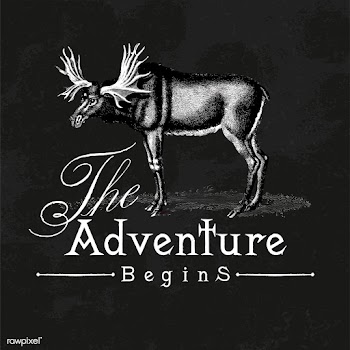 The adventure begins logo design vector | Free stock vector - 463515