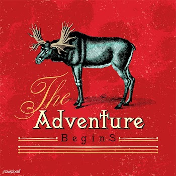 The adventure begins logo design vector | Free stock vector - 463618