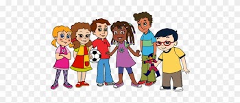 The Alphabet Kids Books Follow The Fun Adventures Of - Diverse Friends Clipart Png