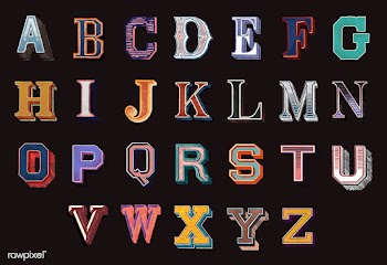 The Alphabet set of capital vintage letters | Free stock vector - 474681