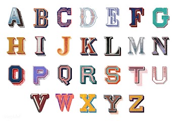 The Alphabet set of capital vintage letters | Free stock vector - 474703