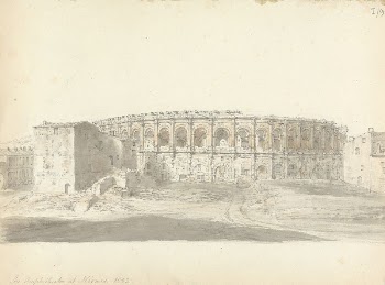 The Amphitheatre at Nîmes | Free Photo - rawpixel