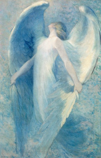 The angel (1926) aesthetic painting | Free Photo - rawpixel