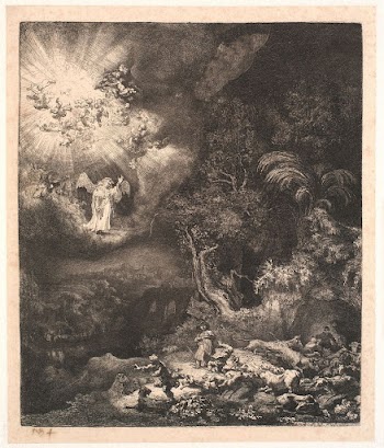 The angel appears to the shepherds | Free Photo - rawpixel