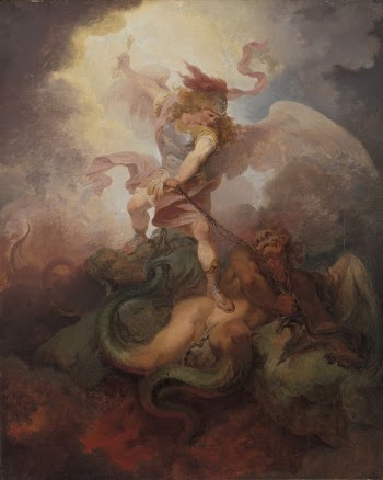 The Angel Binding Satan | Free Photo - rawpixel