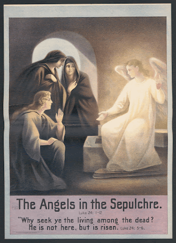The angels in the sepulchre | Free Photo - rawpixel