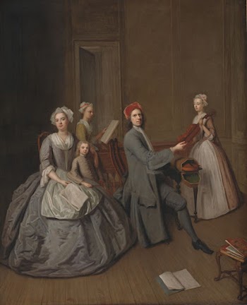 The artist and his family | Free Photo - rawpixel