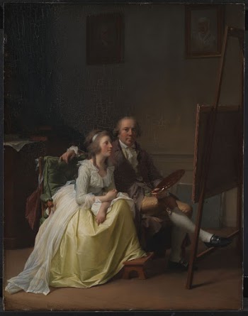 The Artist and his Wife | Free Photo - rawpixel