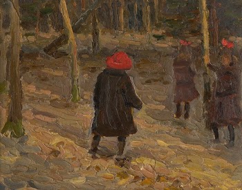 The artist's children in the park | Free Photo - rawpixel