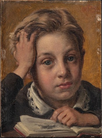 The artist's son, Holger, in his | Free Photo - rawpixel