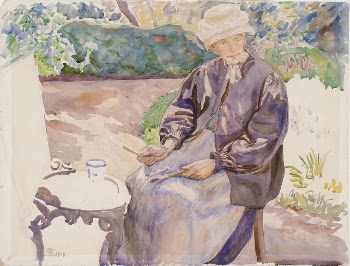 The artist's wife, the painter | Free Photo - rawpixel