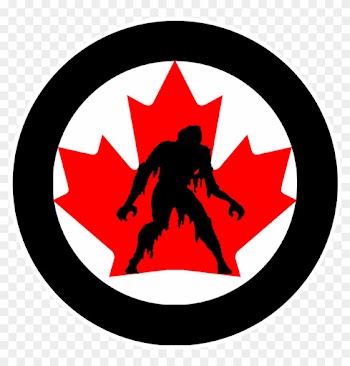 The Badge Shows The Zombie Silhouette From The Arms - Portrait Of A Man