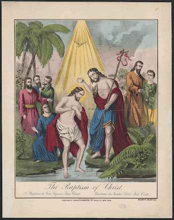 The baptism of Christ | Free Photo - rawpixel