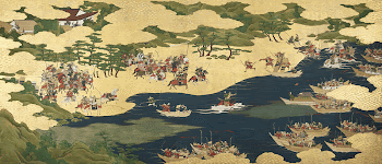 The battle of Ichinotani from the tale | Free Photo Illustration - rawpixel