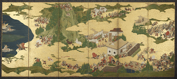 The Battle of Yashima [left | Free Photo - rawpixel