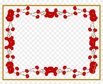 The Best Digital Faux Vintage Flower Frame U Blumenrahmen - Rose Frame Png
