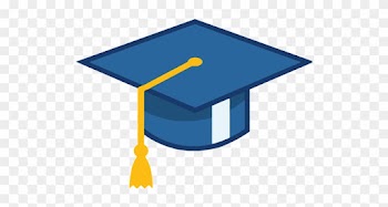 The Best Way To Learn Javascript - Blue Graduation Hat Clipart