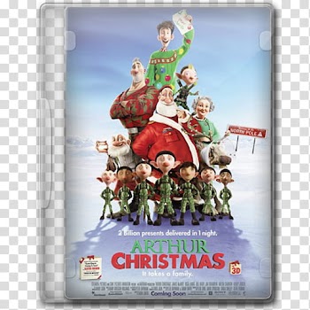 The BIG Movie Icon Collection A, Arthur's Christmas transparent background PNG clipart