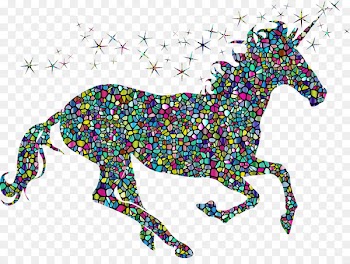 The Black Unicorn Horse Clip art - Unicorn background 