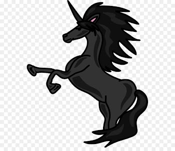 The Black Unicorn Horse Mane Clip art - unicorn 