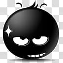 The Blacy, bad_egg, black and white LED light transparent background PNG clipart