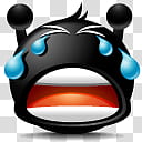 The Blacy, cry, black and white LED light transparent background PNG clipart