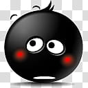 The Blacy, shame, black and white LED light transparent background PNG clipart