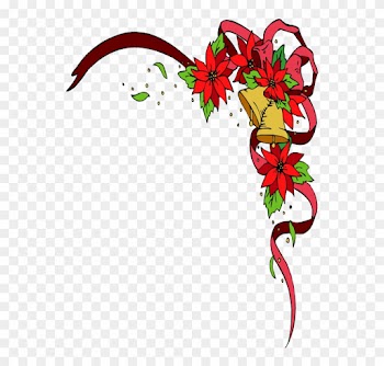 The Blessings Of Christmas - Christmas Bells Border Clip Art