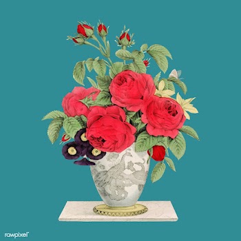 The Boquet by N. Currier. Original from Libra.. | Free stock vector - 471394