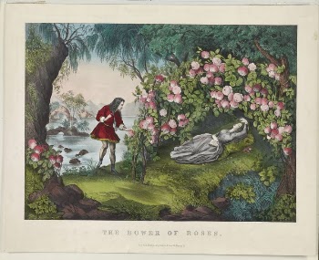 The Bower of roses between 1856 | Free Photo - rawpixel