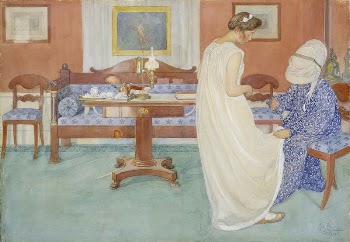The bridesmaid, 1908, Carl Larsson | Free Photo - rawpixel