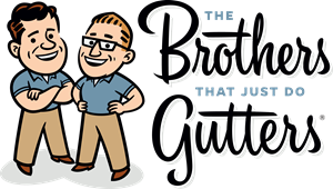 The Brothers That Just Do Gutters Logo Vector