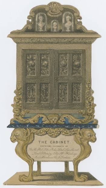 The cabinet : containing portraits | Free Photo - rawpixel