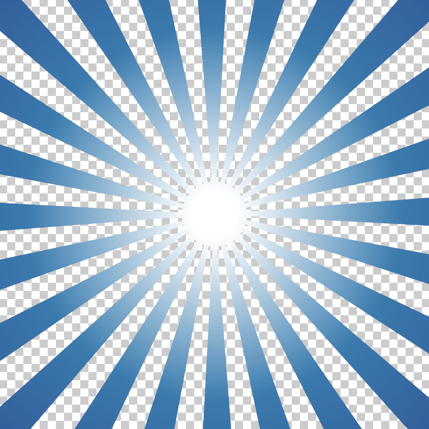 The cartoon style blue and white background