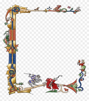 The Cathedral - Medieval Clip Art Borders Free