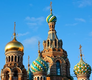 The Church of the Savior on Spilled Blood, St. Petersburg, Russia