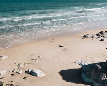the coast