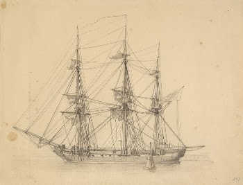 The corvette Flora, moored in the fleet's | Free Photo - rawpixel
