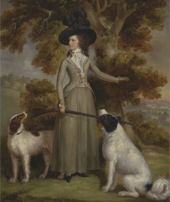 The Countess of Effingham with Gun | Free Photo - rawpixel
