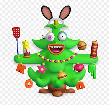The - Crazy Christmas Tree Nickelodeon