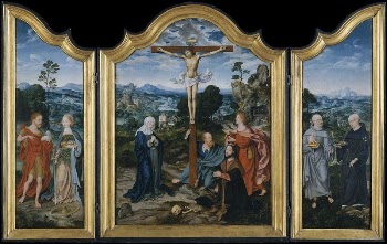 The Crucifixion with Saints and | Free Photo - rawpixel