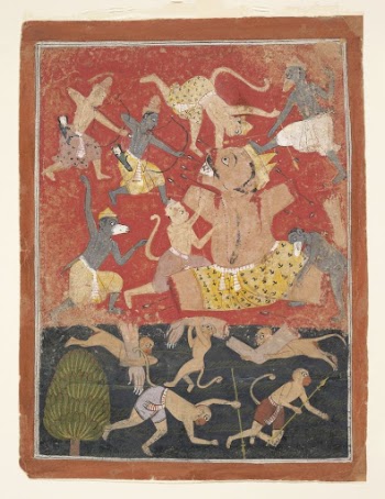The Demon Kumbhakarna Is Defeated | Free Photo - rawpixel