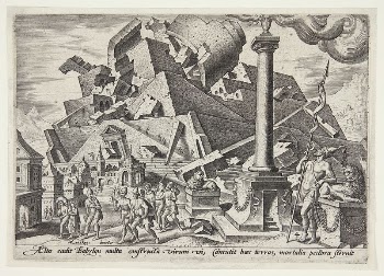 The destruction of the Tower | Free Photo - rawpixel