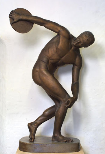 The discus thrower, reconstructed with torso | Free Photo - rawpixel